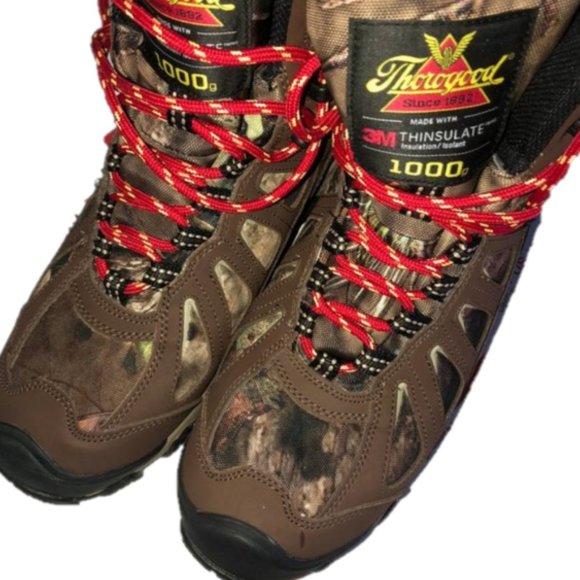 THOROGOOD Hiker Boots  (Brown/Red) - Picture 2 of 10